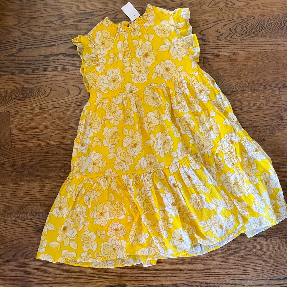 NWT Crewcuts by JCrew Girls’ Ruffle Dress - Size 12